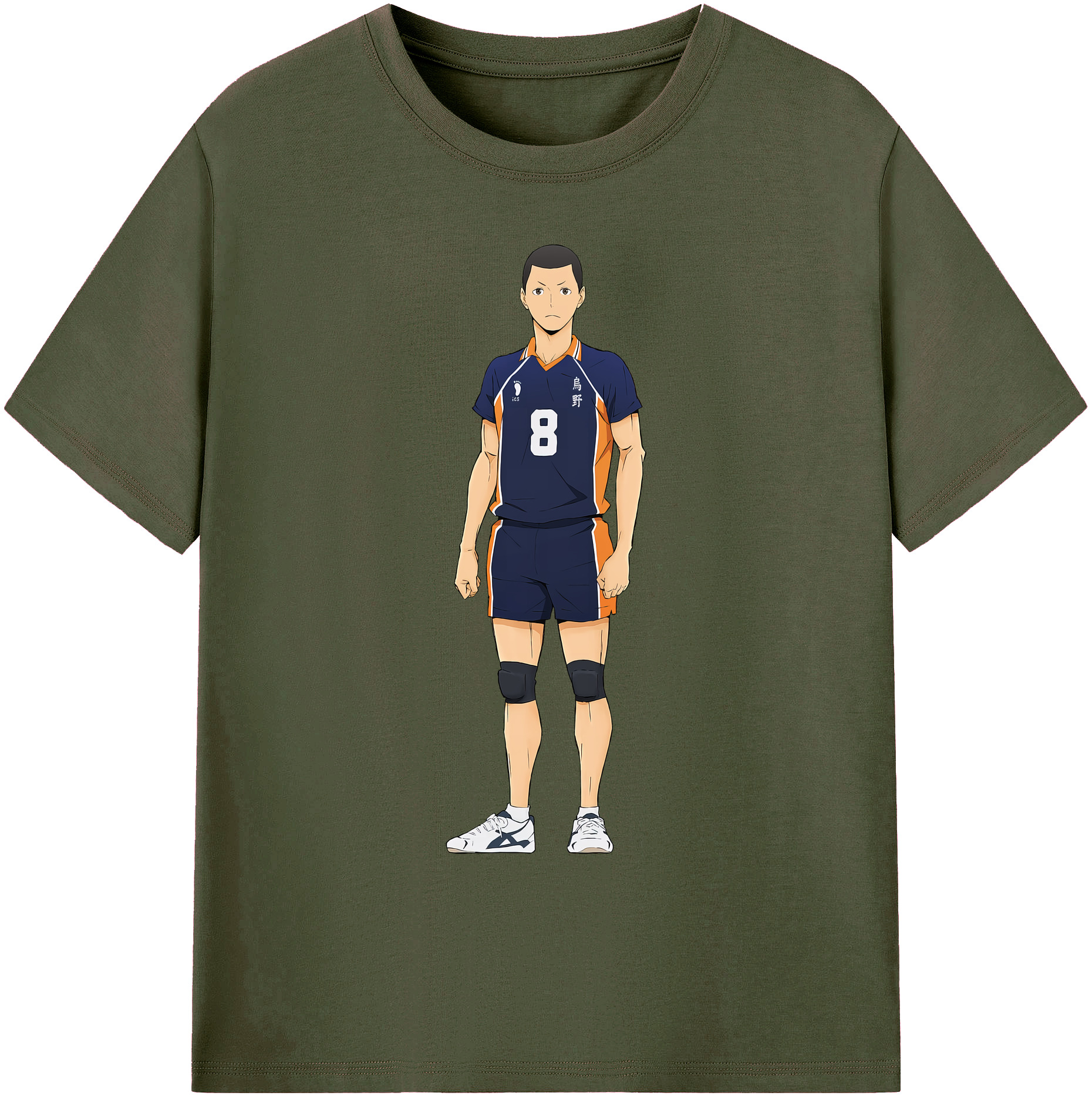 （画像用） ハイキュー!! Haikyu!! 綿100％ メンズ半袖Tシャツ｜肌触りやわらか＆通気性